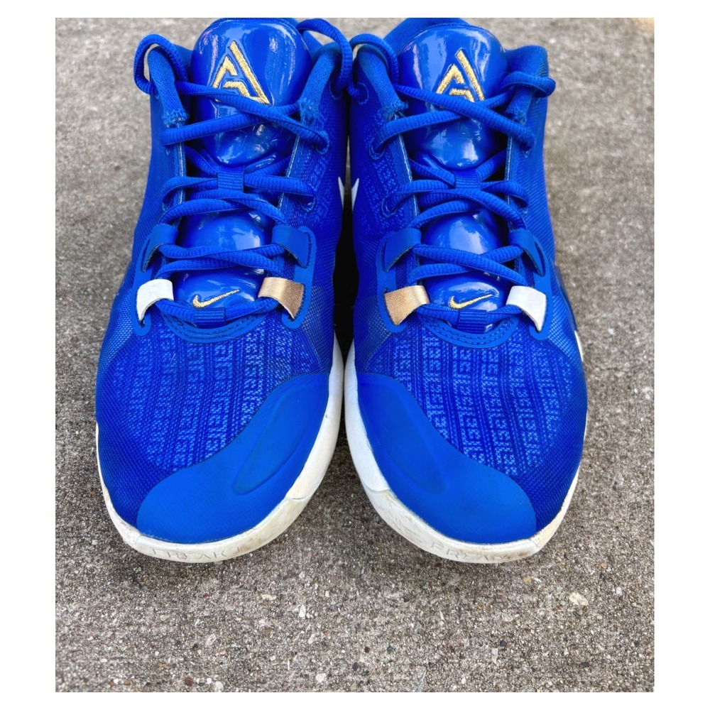Nike Zoom Freak 1 GS Giannis Greece Royal Sneakers BQ5633-400 SZ 5 youth